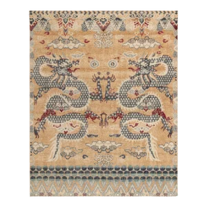 Rug & Kilim’s Double Dragon Rug, 4x6