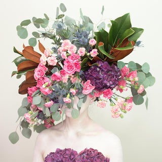 "Scent of Austin 11052021" Contemporary Botanical Figurative Portrait Color Photograph by Ziesook You For Sale