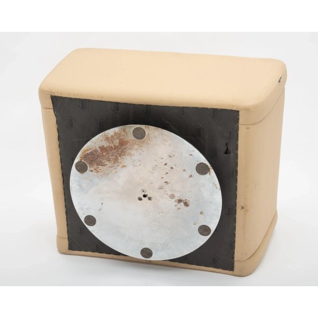 Roche Bobois Leather Swivel Club Lounge Chair Postmodern For Sale - Image 10 of 11