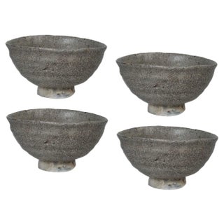 Cohiki Vetus Tea Bowls VII by Studio Cúze, Set of 4 For Sale