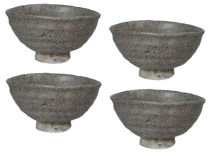 Cohiki Vetus Tea Bowls VII by Studio Cúze, Set of 4