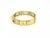 Contemporary Modern 8.40ct Diamond & Citrine 18k Two Tone Gold Fancy Design Bracelet For Sale - Image 3 of 4