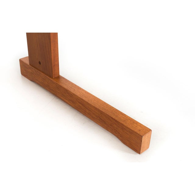 Brown Danish Modern Teak Mid-Century Standing Desk For Sale - Image 8 of 17
