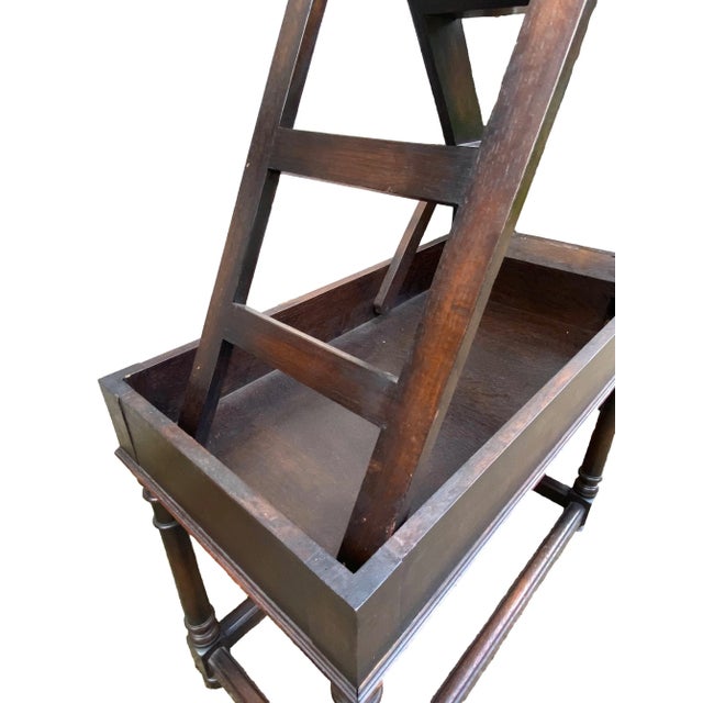 Late 19th Century 19th Century Metamorphic Library Table/Ladder For Sale - Image 5 of 12