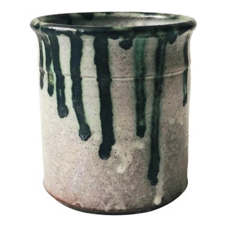 Purple Drip Pottery Vase For Sale