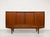 Large Mid Century Modern Danish Teak Highboard Credenza / Sideboard, by E.W. Bach, c. 1960's. This incredible piece is...