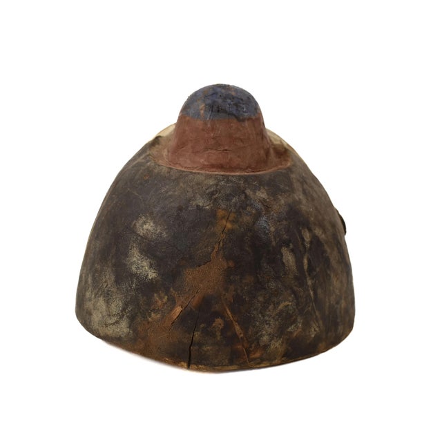Early 20th Century Early 20th Century Kongo Wood Mask For Sale - Image 5 of 8