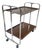 Mid-Century Chrome Folding Serving Trolley, Germany, 1950s For Sale