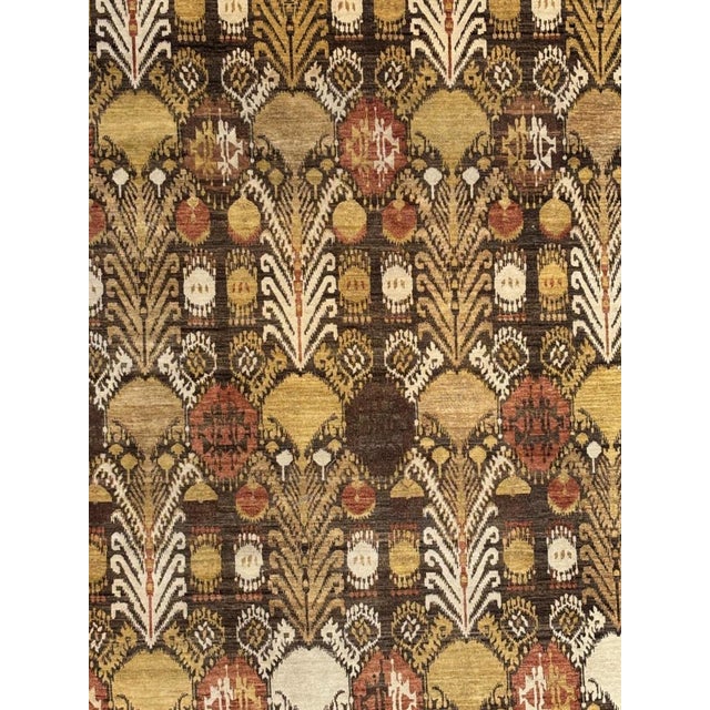 Wool pile genuine hand made very fine vegetable dye Modern Style rug -