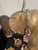 Metal Vintage Solid Brass Large Elephant For Sale - Image 7 of 8