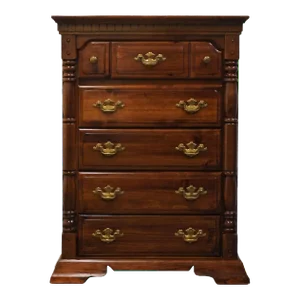 Rock City Little Rock, Ar Rustic Americana Solid Pine 38" Chest of Drawers 1184-251