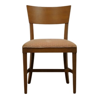 High End Vintage Maple MCM Mid Century Modern Inspired Contemporary Dining Side Chair For Sale