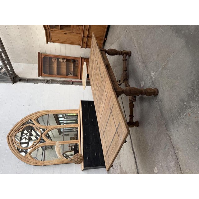 19th Century Italian Table in Oak For Sale - Image 15 of 18