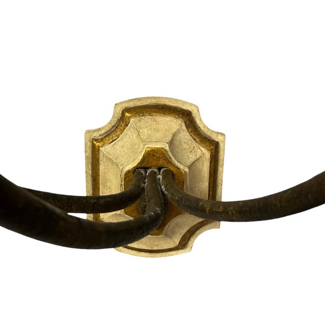 Formations Portofino Three-Arm Sconces- A Pair For Sale In Chicago - Image 6 of 8