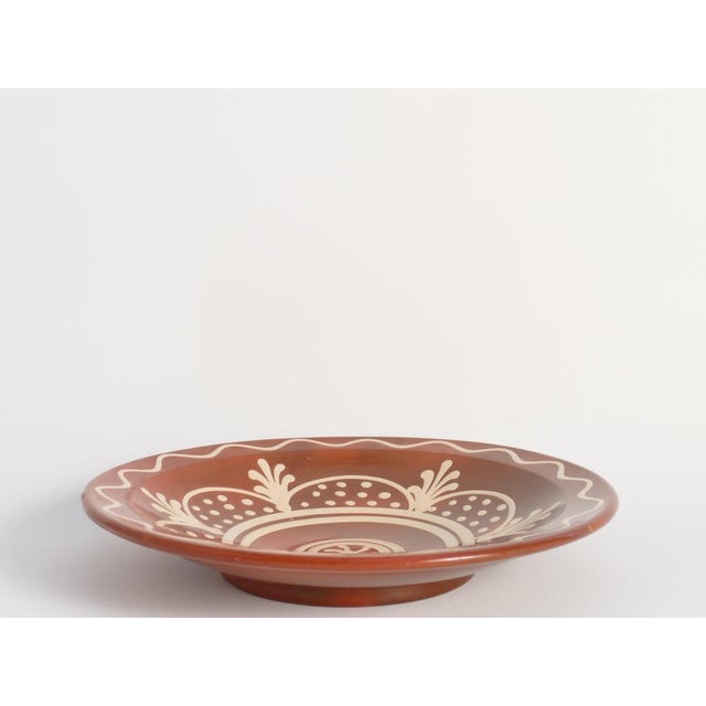 1920s Brown and Cream White Stoneware Bowl by Andersson & Johansson for Höganäs, 1920s For Sale - Image 5 of 11