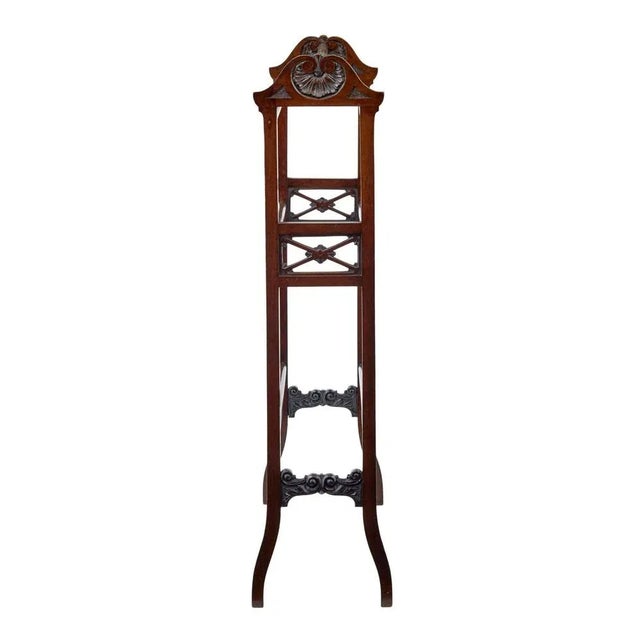 Early 20th Century Carved Towel Rail, 1890s For Sale - Image 4 of 6