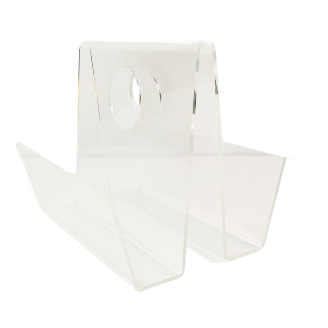 Modern Magazine Rack, Italy, 1970s For Sale