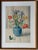 1970s j.l. Signed Floral Bouquet Still Life Watercolor Painting Mid-Century Modern 1975 For Sale - Image 5 of 10