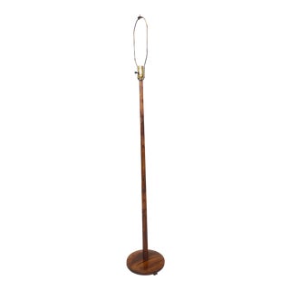Scandinavian Rosewood Floor Lamp For Sale