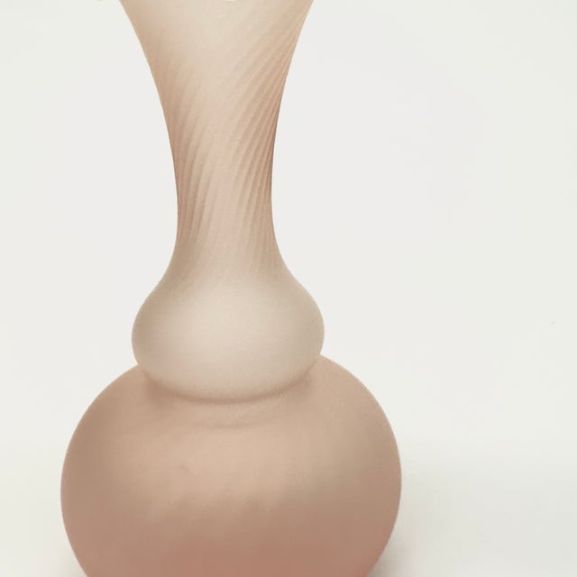 Eclectic Soft Pastel Glass Vessel Curation - Group of 5 For Sale In Miami - Image 6 of 11