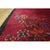 Solid Open Deep Red Wool Walter Nichols Antique Chinese Art Deco Rug 8'10" X11'6 For Sale - Image 9 of 9
