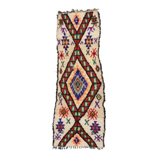 Vintage Berber Moroccan Azilal Rug - 03'00 X 07'10 For Sale