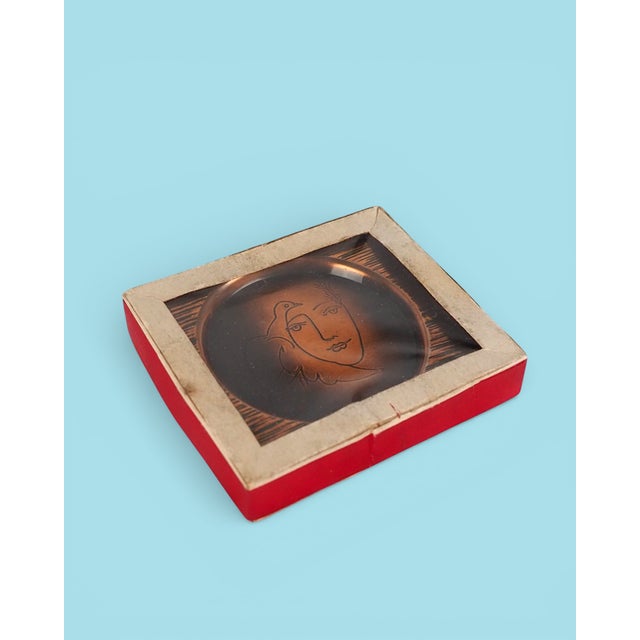 Elevate your entertaining with this authentic 6-piece set of vintage coasters, crafted in 1978 by the renowned Polish...