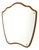 Swedish Modern Organic Shaped Wall Mirror in Teak, Sweden, 1950s For Sale