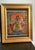 19th C Thanjavur Reverse Glass Painting Andal Tanjore South India Indian Antique Gold Gilt Frame For Sale - Image 13 of 17