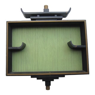 Mid Century Chinoiserie Wall Shelf For Sale