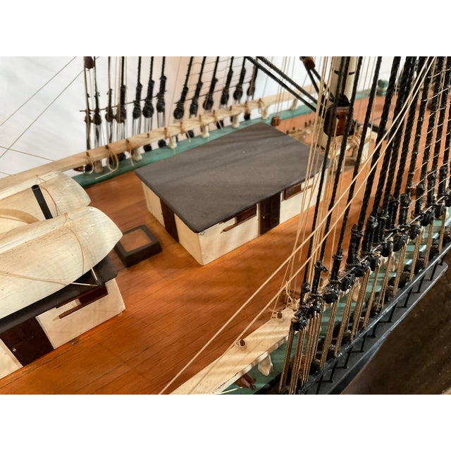 Clipper Ship Model of Great Republic by Thomas Rosenquist For Sale - Image 4 of 12