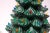 1970s Vintage Ceramic Illuminated Textured Christmas Tree For Sale - Image 5 of 13