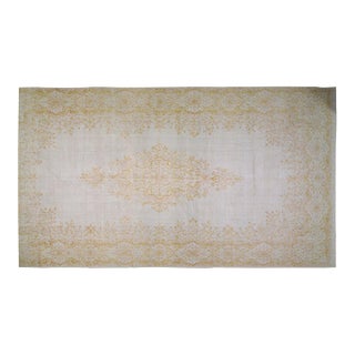 Vintage Turkish Anatolian Professional Hand Knotted Wool Rug, 11'2x22'3 For Sale