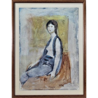 Hernst Stolz, Woman Sitting, 1941 For Sale