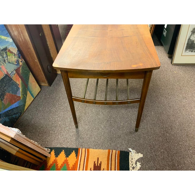 Mid 20th Century Table With Rotary Drawer For Sale - Image 12 of 16