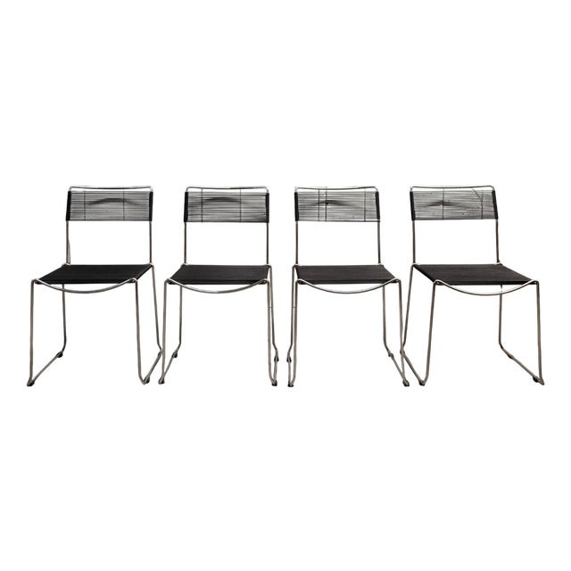 Spaghetti Chairs by Giandomenico Belotti for Alias, 1979, Set of 4 For Sale