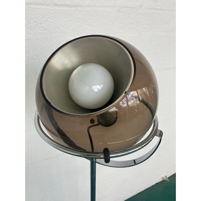 Metal Frank Ligtelijn for Raak, Original and Rare 'Globe 2000' Floor Lamp, 1960s For Sale - Image 7 of 14