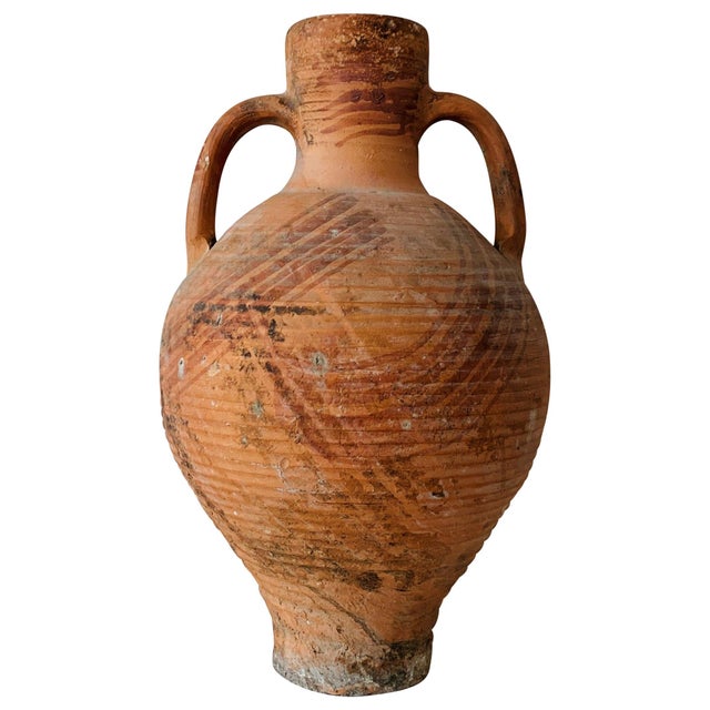 19th Century Picher "Cantaro" from Calanda, Spain, Terracotta Vase For Sale - Image 15 of 18