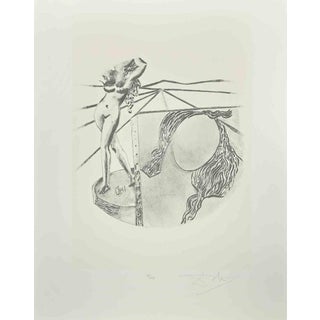 Salvador Dalì, Nude The Dance, Edition 58/249, 1980, Lithograph For Sale