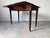 Antique English Regency Solid Mahogany Pembroke Drop-Leaf Table With Drawer & Original Casters For Sale In Miami - Image 6 of 12