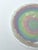 Iridescent glass decorative plate adds charm to any tabletop. Fortessa Glass Hand-wash