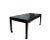 35" Tall Antique Black Lacquer Table For Sale - Image 4 of 12