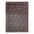 Antique Persian Afshar Tribal Rug, Hand-Knotted Wool, Allover Paisley Pattern, Ivory & Red, 5x7 For Sale