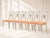 Wood Antique Directoire Period Chairs in Light Grey Lacquered Wood, 1795, Set of 6 For Sale - Image 7 of 7