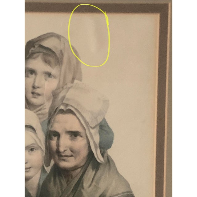 19th Century "Les Savoyardes (The Ladies of Savoy)" Louis Léopold Boilly No. 51 Print, Framed For Sale - Image 9 of 10