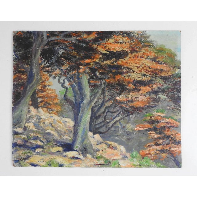 Mid 20th Century California Impressionist Landscape Painting For Sale In Seattle - Image 6 of 6