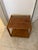 Mid-Century Modern Mid Century Modern 1970s Danish FBJ Mobler Teak Side Table With a Fabric Magazine Rack and Casters For Sale - Image 3 of 12