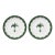 Fern & Co. X Anthropologie Palm Tree Dessert Plates - a Pair For Sale