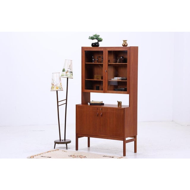 Vintage Teak Display Cabinet, 1960s For Sale - Image 3 of 11