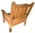 Camel Vintage Unique Lodge Style Mission Oak Lounge Chairs (Pair) For Sale - Image 8 of 14